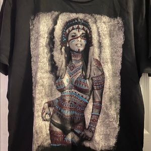Riot Society Graphic Native American Shirt